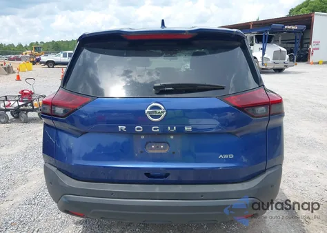 2021 Nissan Rogue S Intelligent Awd из США, поврежденный, VIN 5N1AT3AB4MC811779